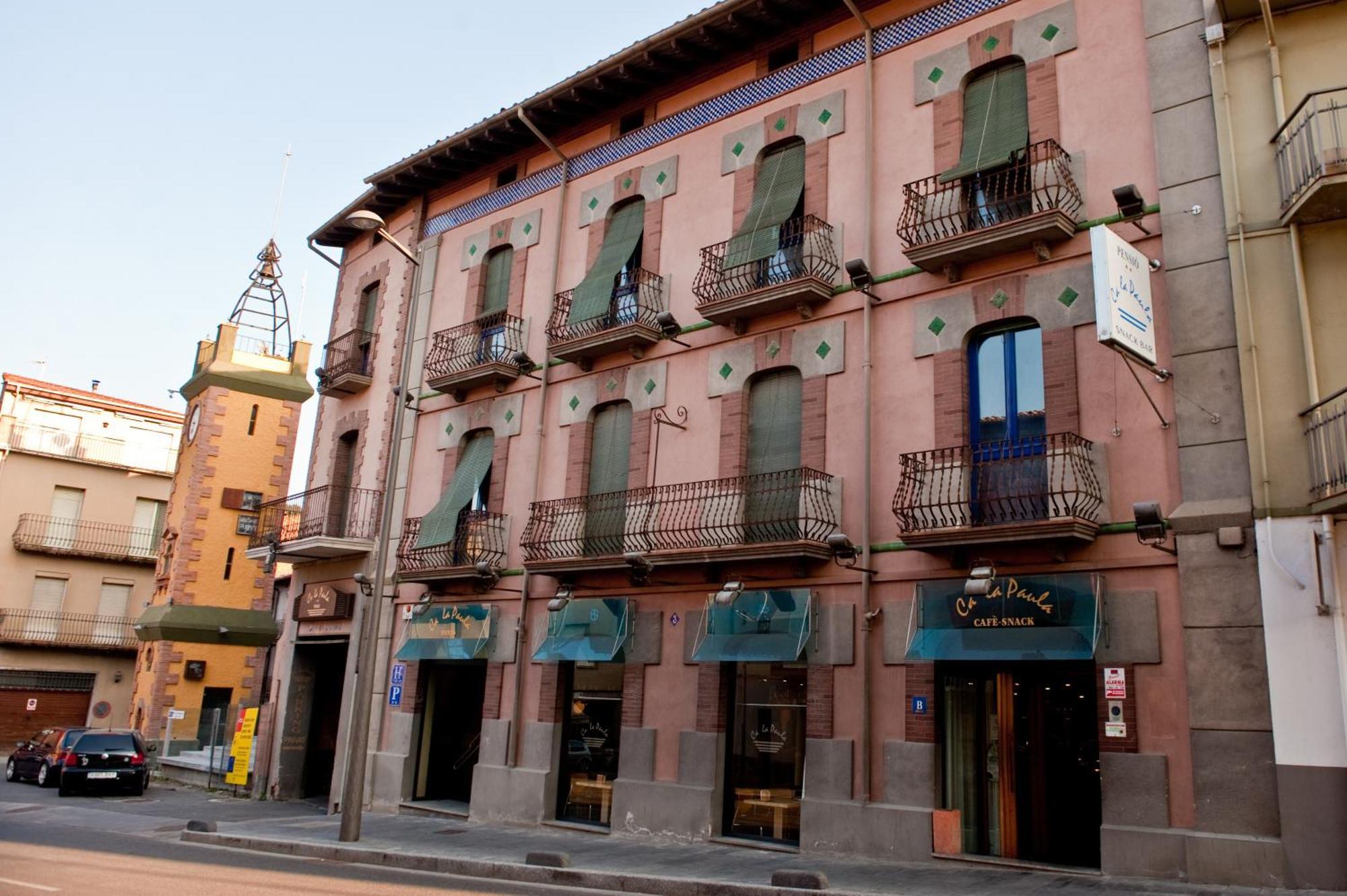 Fonda Ca La Paula Hotel Castellfollit de la Roca Exterior foto